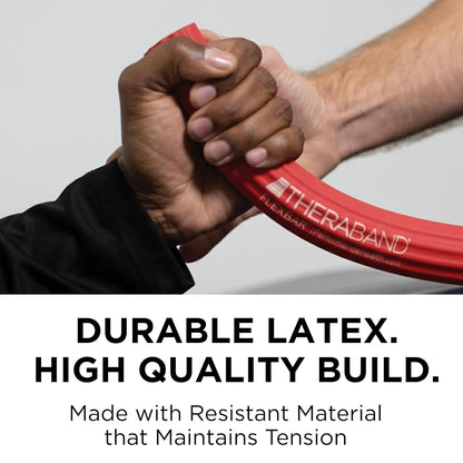 Flexbar Resistance Bar, Light, Red Flex Therapy Bar for Physical Therapy, Wrist & Forearm Exercise Equipment, Non Slip Grip, Compact Design